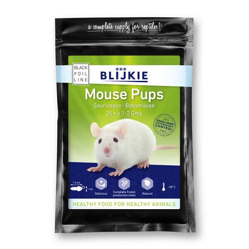 Souris bébé congelé (par 25 pièces de 1,5-2 gr.)
